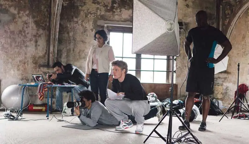 making of fitness fotoshoot bij fitbrand