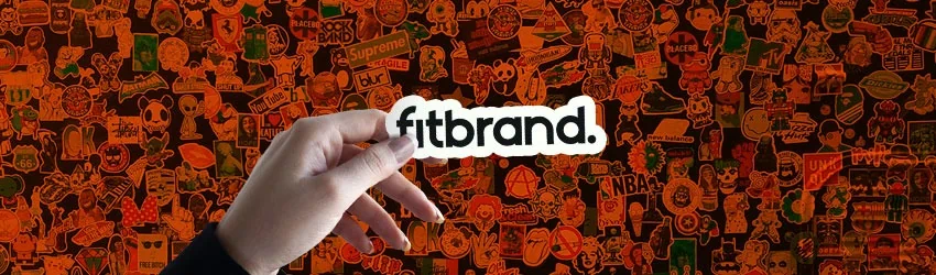 fitbrand sticker marketing