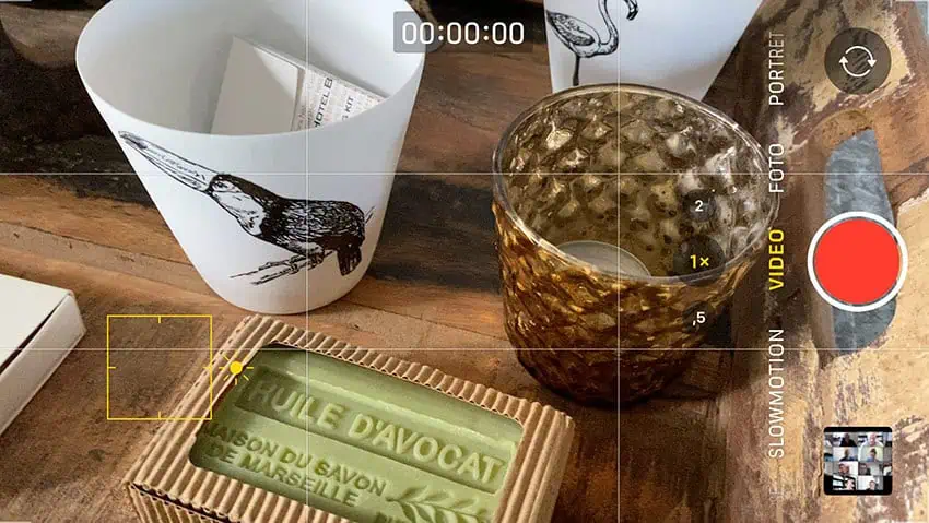 video belichting iphone 11 pro