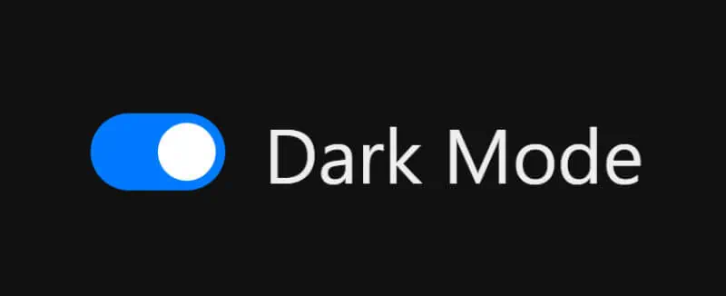 2021 design trends dark mode