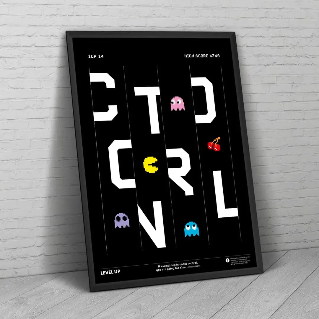 packman-1-up-14-poster