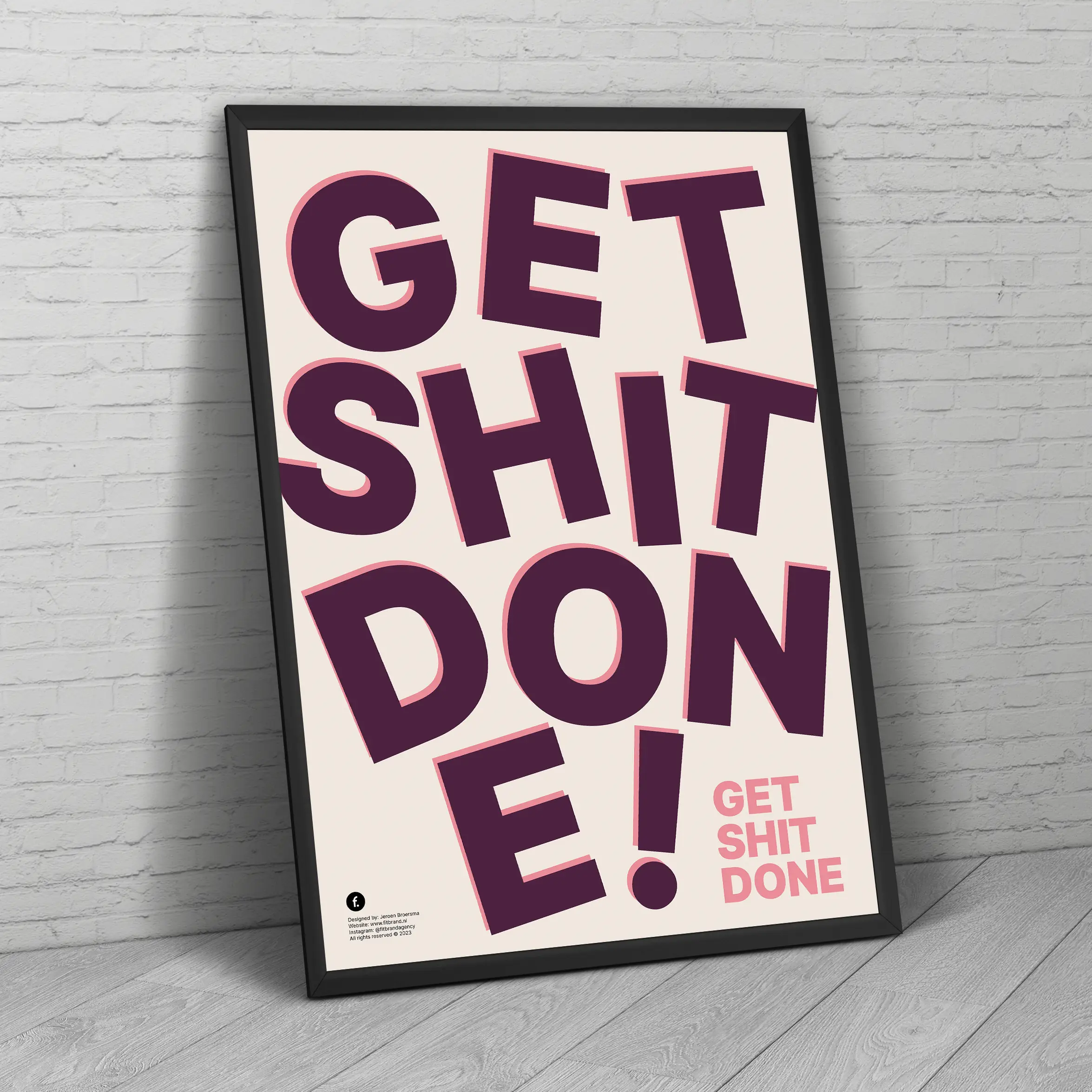 get shit done quote