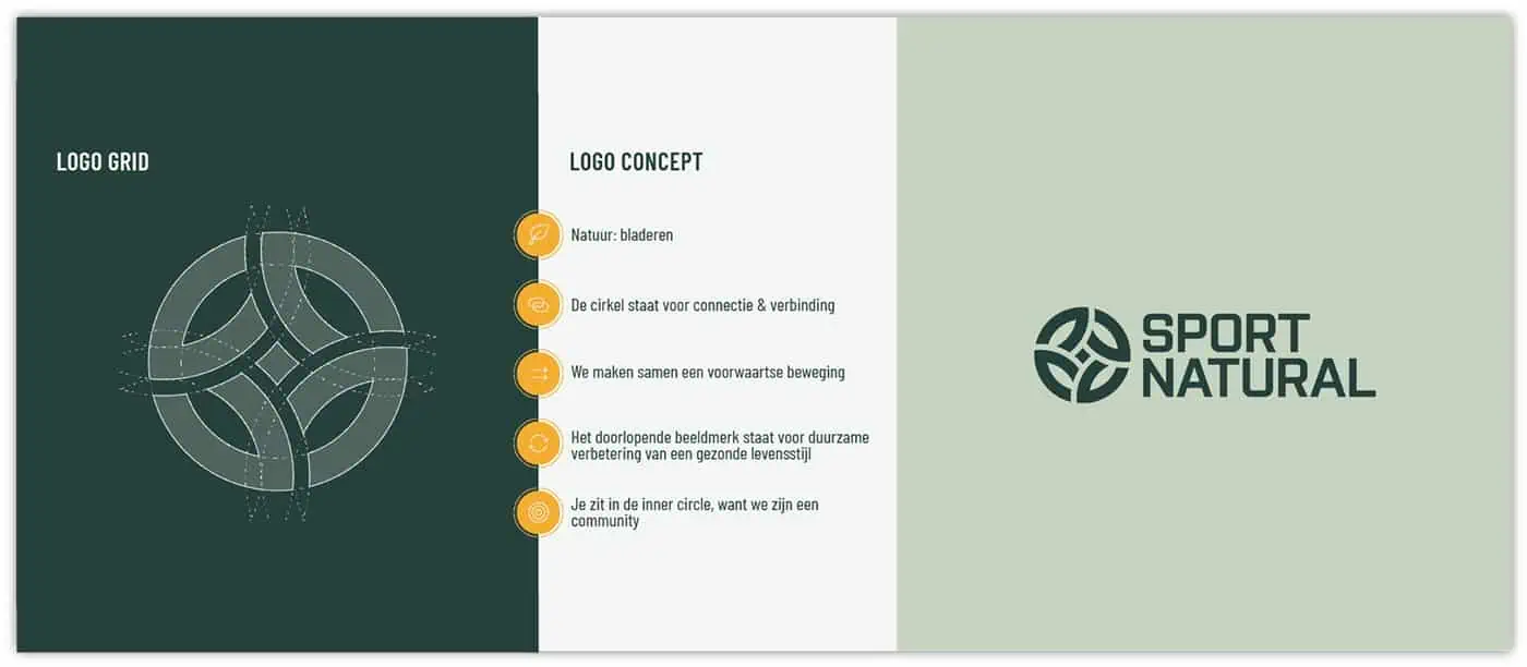 logo design tips sport natural