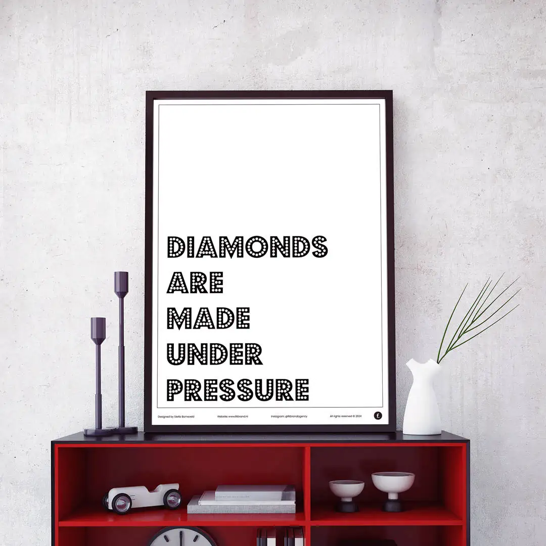 Diamonds are made under pressure quote