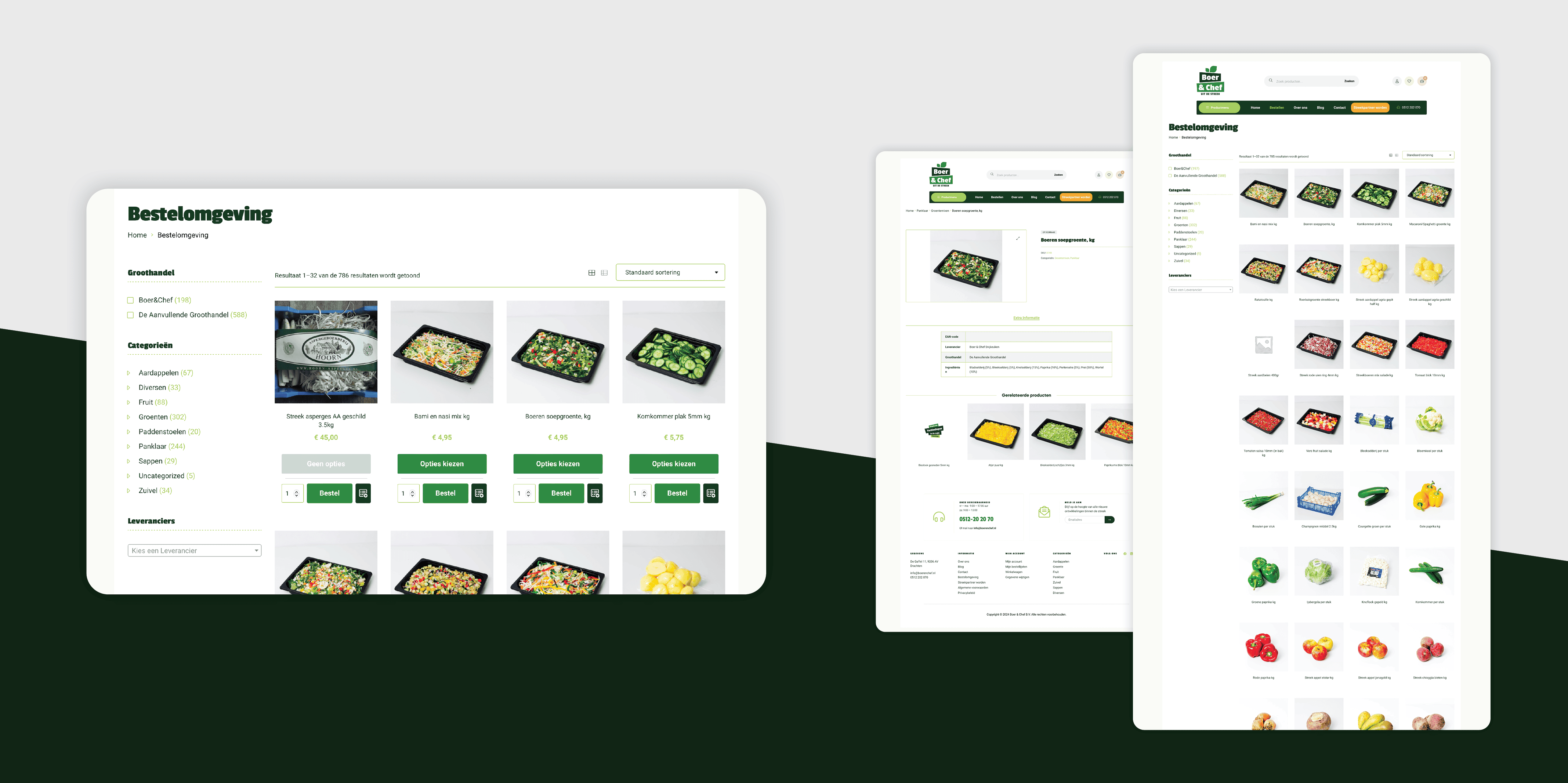 Websiteontwikkeling Boer&Chef
