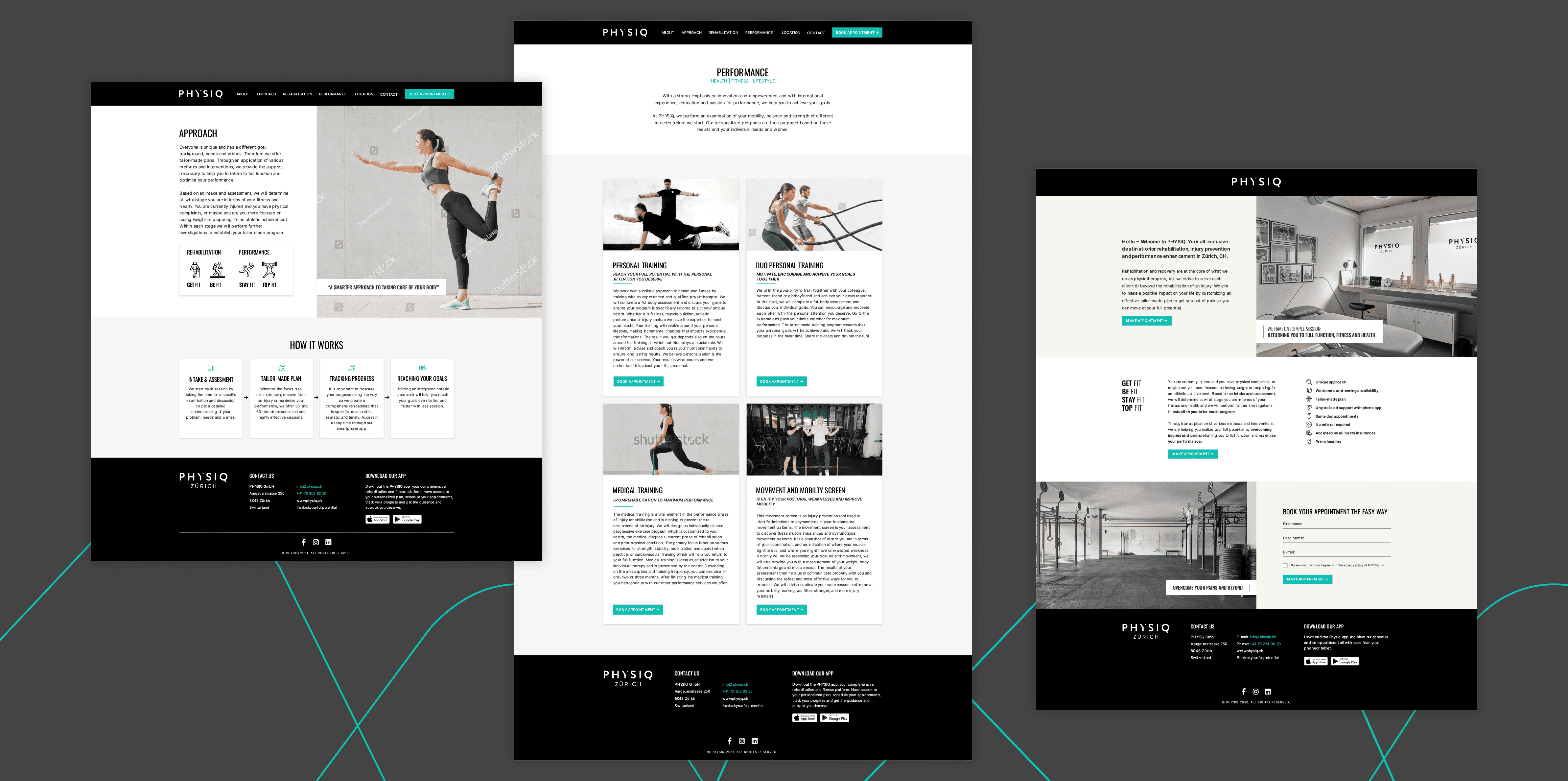 PHYSIQ website