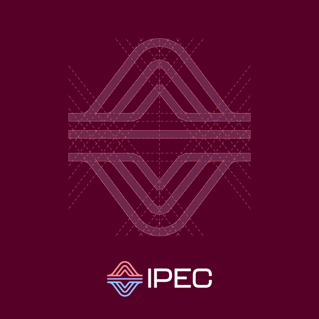 Beeldmerk en logo voor IPEC, ontworpen door Fitbrand